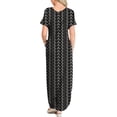 thumbnail image 4 of Vestido ANRABESS, casual, holgado, holgado, dividido, maxi beach, 4 of 6