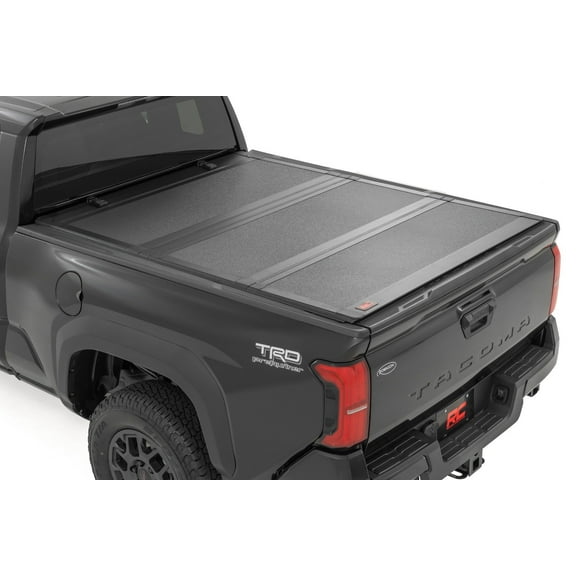 Rough Country Hard Flip Up Bed Cover for 24-26 Toyota Tacoma | 6' Bed - 49420650