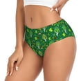 thumbnail image 2 of Balery St. Patrick's day Ropa Interior de Algodón para Mujer con Dibujo – Braguitas Cómodas y Elásticas, Estilo Clásico-Small, 2 of 6