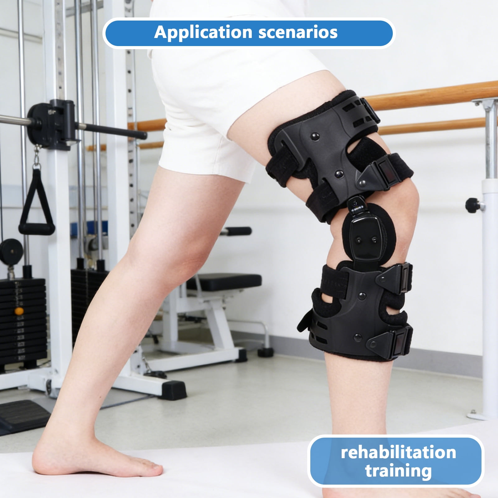 Arcticwind OA Unloader Knee Brace - Lightweight Unilateral Knee Support(Black - Right)