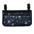 thumbnail image 1 of Bolsa lateral Bolsa para silla de ruedas con bolsillos Tiras reflectantes Bolsa lateral para apoyabr Tomshoo  Tipo 6, 1 of 7
