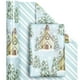 thumbnail image 2 of Papel de regalo navideño WRAPAHOLIC reversible de 43 cm x 10 m, 2 of 7