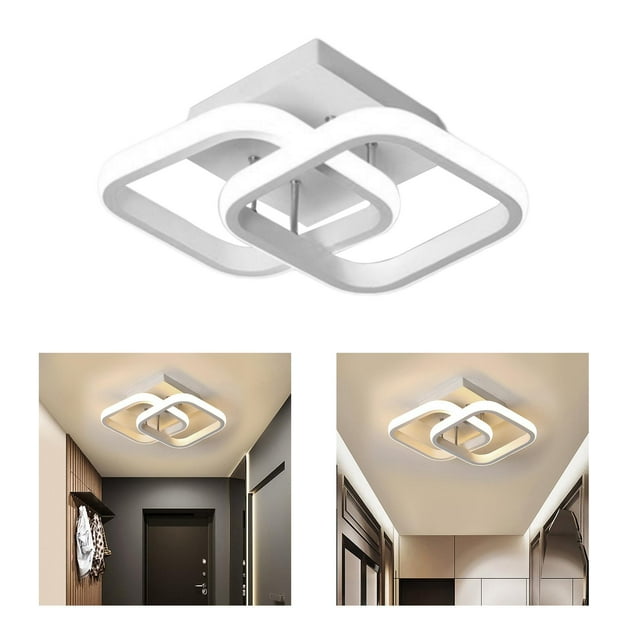 Decoración de Lámpara de Colco Lámpara de techo LED 24x20x12,5 cm