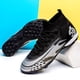 thumbnail image 3 of Zapatos de fútbol transpirables para hombre, botas de fútbol de entrenamiento para interiores, con picos largos, zapatillas de deporte a juego con hierba, novedad, 3 of 5