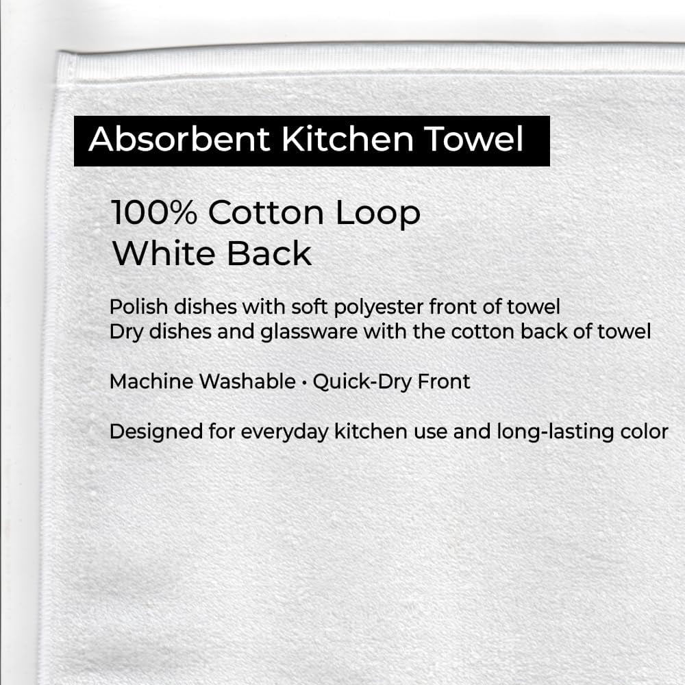 Lots of Black and Tan Chihuahua Kitchen Towel 15 in x 25 in