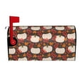thumbnail image 2 of Lsque Autumn White Pumpkin Mailbox Cover Standard Size ,Magnetic Mailbox Covers Post Wraps Letter Box Cover -25.5x21 in, 2 of 9