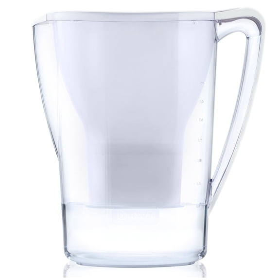BWT AQUAlizer Magnesium Mineralized Water Filter Pitcher, White, 11-Cup