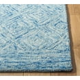 thumbnail image 3 of SAFAVIEH Ikat Emerson Geometric Wool Area Rug, Blue, 8' x 10', 3 of 10