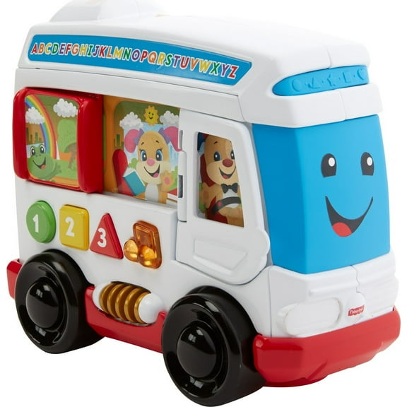 Fisher-Price Laugh & Learn Learn Around Town Bus