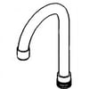 Moen 104430 5-3/8" Gooseneck Spout - Chrome