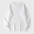 thumbnail image 4 of Ceisia Men's Winter Casual Solid Color V-Neck Long Sleeve Hoodie - Comfortable Daily Outdoor Wear Gift, 4 of 6