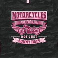 thumbnail image 4 of Inktastic Motorcycle Female Biker Women's T-Shirt, 4 of 5