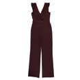 thumbnail image 1 of bar III Womens Ruffled Jumpsuit, Red, 6, 1 of 2