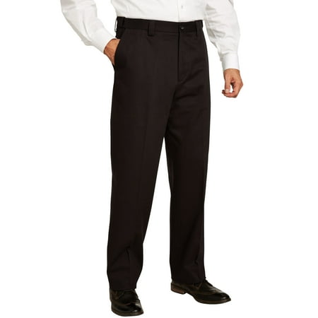 KingSize Men s Big & Tall Classic Fit Wrinkle-Free Expandable Waist Plain Front Pants