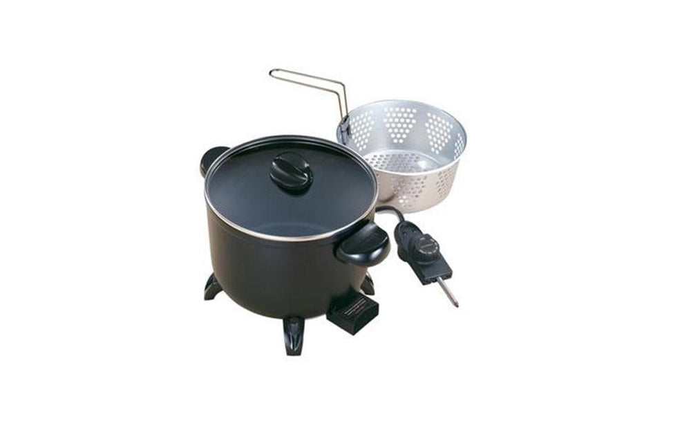Presto 06006 Kitchen Kettle MultiCooker/ Fryer/ Steamer, 1200 watts