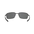 thumbnail image 3 of Oakley Square Wire Polarized Black Iridium Rectangular Men's Sunglasses OO4075 407505 60, 3 of 4