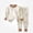 Coffee, variant on ITSAME Girls 2 Piece Crewneck Long Sleeve Pullover and Pants Set Cartoon Print Casual Loungewear Outfit Size 2T