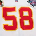 thumbnail image 4 of Men's Mitchell & Ness Derrick Thomas White Kansas City Chiefs 1994 Authentic Throwback Retired Player Jersey, 4 of 7
