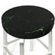 thumbnail image 3 of Disketp Black Marble Funda Redonda para Taburete, Funda de Cojín para Silla de Bar Suave y Elástica-12 inch, 3 of 7
