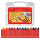 thumbnail image 1 of Crayones Jumbo Triangulares de Cera de Abejas Faber-Castell, Paquete de 24, 1 of 6