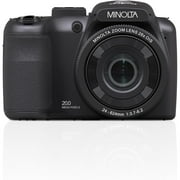 Minolta MN26Z Pro Shot 20 MP 1080P FHD Bridge Camera with 26x Optical Zoom - Black