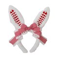 thumbnail image 4 of Maytalsory Comfortable Hairband For Girls Hair Accessories Collection Durable Bunny Ears Red+White 5Set, 4 of 6