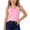 Pink, variant on Ribbed Tank Tops Kids Girls Ruffle Neck Sleeveless Summer Shirts Relaxed Vacation Casual Loungewear 6 Years, Beige