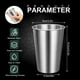 thumbnail image 2 of 4pcs Premium Stainless Steel Cups, Stackable Drinking Cups, Unbreakable Metal, 2 of 5