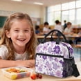 thumbnail image 4 of Kuiaobaty Floral Print Backpack Set with Pencil Case for Teens Boys Girls Lightweight Backpack and Lunch Bag Set with Multi Pockets Insulated Lunch Pouch with Pencil Pouch for School Camping, 4 of 7