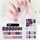 thumbnail image 1 of Herramientas para decoración de uñas, 24 uñas postizas reutilizables, uñas adhesivas, cobertura total, uñas postizas., 1 of 2
