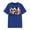 Blue, variant on Friends Collage Unisex T-Shirt â Soft Cotton Graphic Tee, Spooky Movie Fan Gift,Blue,S