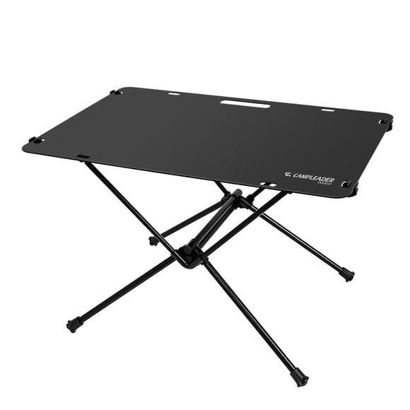 Outdoor folding table portable lightweight aluminum alloy camping picnic table desk