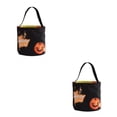 thumbnail image 3 of Shengyu Halloween Sugar Storage Bag Gift Organizer Bags Decorative Household Party Black 2Set, 3 of 6