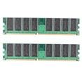 thumbnail image 1 of 2X DDR 1 GB PC Memoria Ram DDR1 PC de escritorio 3200 400 MHz 184 pines Módulo de memoria de computadora sin ECC, 1 of 8