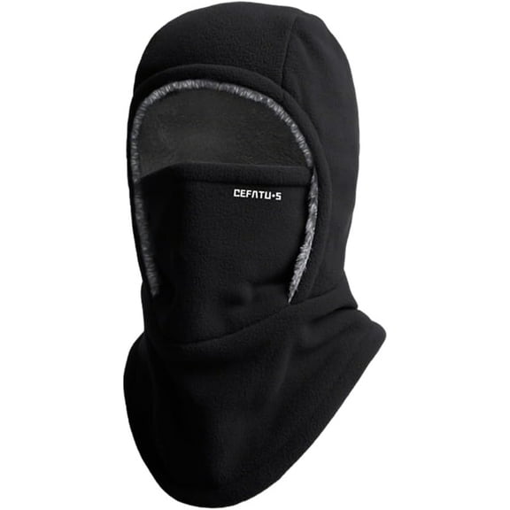 Unisex Windproof and Warm Balaclava, Winter Warm Neck Mask Ear Covering Balaclava Hat for Skiing,Motorcycle