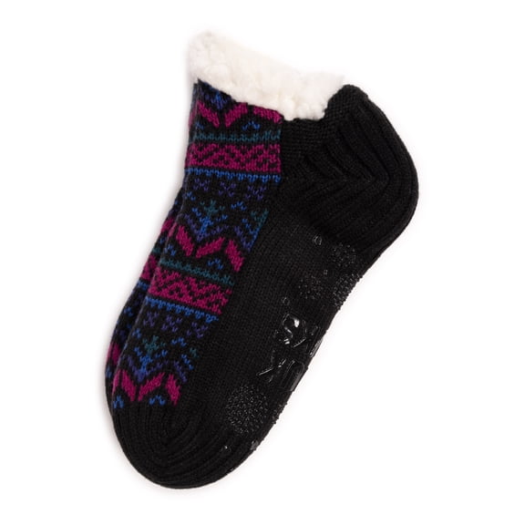 MUK LUKS Women's 1 Pair Pack Shortie Cabin Socks