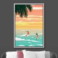 thumbnail image 2 of Wall26 - 3 Panel Canvas Wall Art - Pink Flowers and Inspirational Quotes - Giclee Print Gallery Wrap Modern Home Decor Ready to Hang - 16"x24" x 3 Panels, 2 of 5