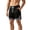 Black, variant on QIYAGBSA Basketball Shorts for Men 2 in 1 Mesh with Compression Liner Drawstring Elastic Waist Side Pockets Dolphin Hem Lightweight Gym Training Summer