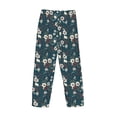 thumbnail image 5 of Xecao Vintage Floral Men's Straight Lounge Pajama Pants: The Ultimate in Comfortable Sleepwear, 5 of 9