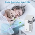 thumbnail image 5 of Portable Air Conditioners, 4-Speed Mini Air Conditioner, 3-in-1 Personal Cooling Fan, Small AC Unit With 1000ml Water , 2/4/6H Timer, USB (5V 2A Adapter Included) for Bedroom Office Desk, 5 of 6