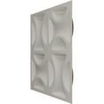 thumbnail image 4 of Ekena Millwork 19 5/8"W x 19 5/8"H York EnduraWall Decorative 3D Wall Panel, Universal Aged Metallic Rust (Covers 2.67 Sq. Ft.), 4 of 6