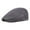 Dark Gray, variant on Men's Gatsby Ivy Newsboy Hat Baker Breathable Mesh Flat Beret Driver Cap (Dark Gray)