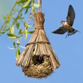 thumbnail image 4 of Nido para Pájaros Likrtyny Casa de Hierba Natural Tejido Al Aire Libre, 4 of 7