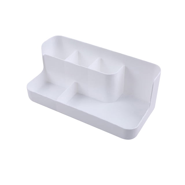 RYRDWP Desktop Divided Cosmetics Storage Box, Debris Sorting Box, Storage Basket, Large Plastic Snacks, Household Kitchen Storage Box