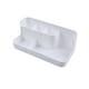 thumbnail image 1 of Organizador de cosméticos de escritorio con cajón | Caja de almacenamiento multicompartimento para maquillaje, joyas y artículos de oficina | Cesta organizadora de plástico de 26 x 10 x 13 cm, 1 of 1