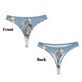 thumbnail image 3 of Fotbe Horses Running Through The Water Tanga Sin Costuras para Mujer con Estampado – Panties Invisibles, Transpirables y Cómodos para Uso Diario-XX-Large, 3 of 6