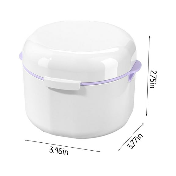 Aihimol Retainer Case,Double-layer Braces Storage Box - Braces Box Storage Box,Portable Braces Storage Box to Carry with You - Small Size and Large Capacity for invisalign,Braces