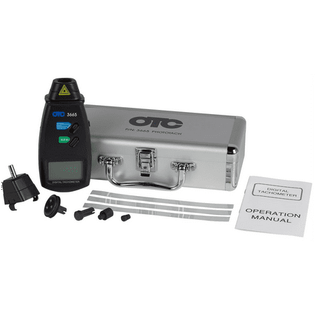 OTC Tools 3665 Phototach Contact/Non-Contact Tachometer