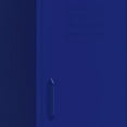 thumbnail image 5 of vidaXL Armoire de Rangement Bleu Marine 42,5x35x101,5 cm Acier, 5 of 5