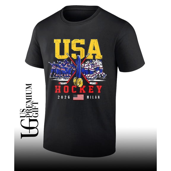 USA Hockey 2026 Gold Medals Unisex T-shirt